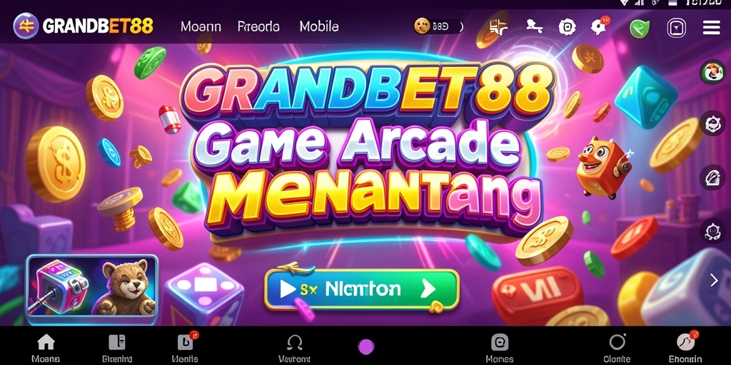 Tampilan gameplay seru dari GRANDBET88 dalam kategori Arcade.