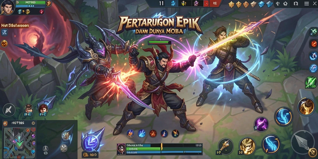Gameplay seru dengan karakter unik dalam HOT985.