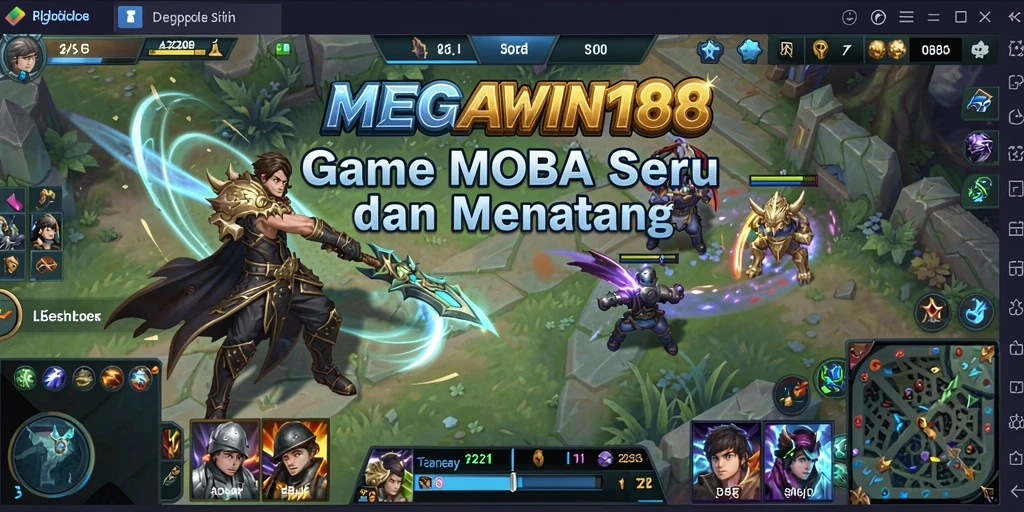 Gameplay seru dan serangan karakter dalam MEGAWIN188.