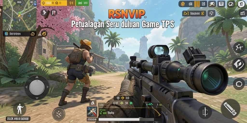 Screenshot gameplay RSNVIP yang menunjukkan pertempuran seru dan grafik yang memukau.