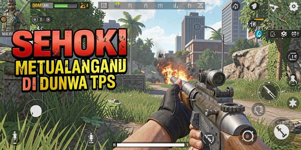 Gameplay seru SEHOKI dengan pertempuran mendebarkan di latar belakang.