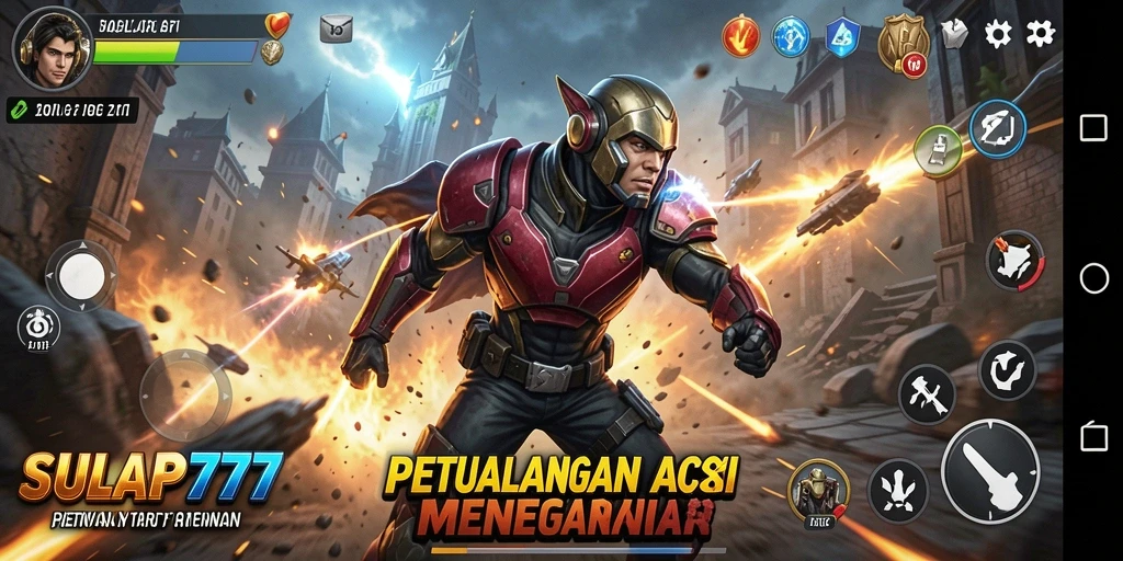 Tampilan gameplay <strong>SULAP777</strong> yang penuh aksi dan ketegangan.